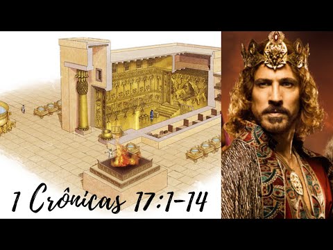 🔴 1 Crônicas 17:1-14 [Deus NÃO deixa DAVI construir o TEMPLO] Devocional DIÁRIO📖 (TEMPLO DE SALOMÃO)