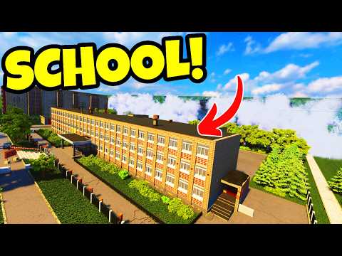 Creepy School vs TSUNAMI WAVE Destruction! - Teardown Gameplay