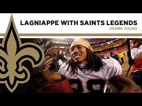 Lagniappe w/ Saints Legends: Usama Young | New Orleans Saints