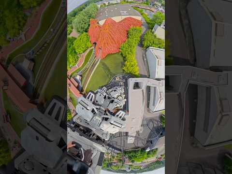 Video: Going BACKWARDS on this COASTER is insane / Movie Park Germany