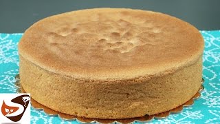 Pan di spagna alto: la ricetta classica, soffice e senza lievito - dolci  (How To Make Sponge Cake)