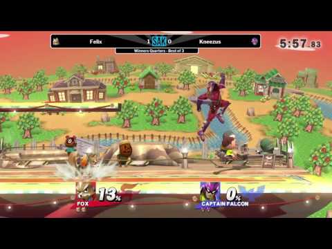 Sweaty Saturday Winners Quarters - Felix (Fox) vs Kneezus (Captain Falcon)