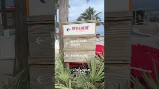 Is Bimini Beach Club Always This Lush? 🌴 Virgin Voyages Bimini #virginvoyages #Bimini #cruise