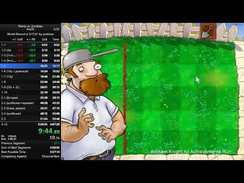 Plants vs. Zombies Any% in 4:02:08