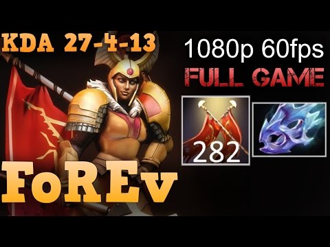 FoREv plays Legion Commander: +282 duel damage! 8212 mmr Full game.
