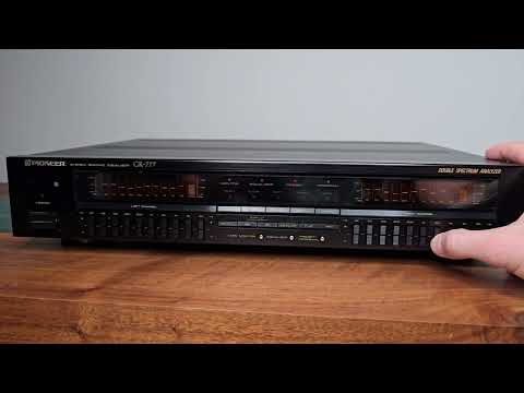 Pioneer GR-777 Stereo Graphic Equalizer 10 Band Very Good RARE GR-777 #2 image 10