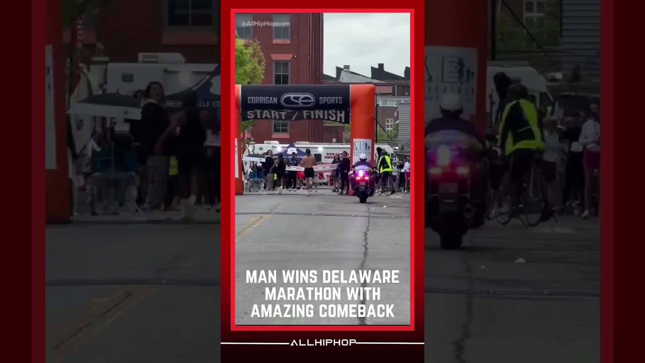 Man Loses Marathon After Last Second Dash To Finish