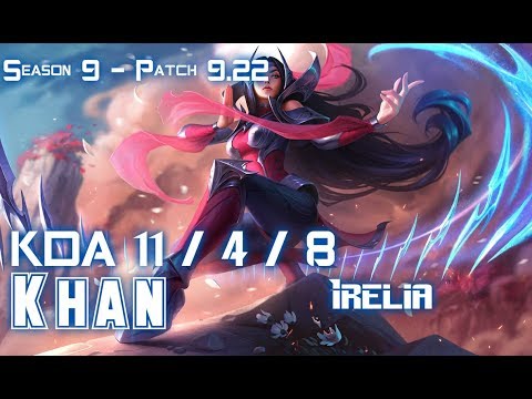 Khan IRELIA vs PANTHEON Top - Patch 9.22 KR Ranked
