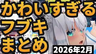 【総集編】2026年2月も魅力が半端ないフブちゃんまとめ【ホロライブ切り抜き/白上フブキ】