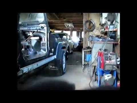 Aligning doors on a Jeep CJ7 with the top on