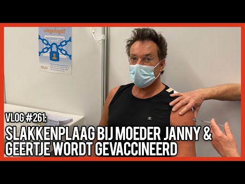 SLAKKENPLAAG BIJ MOEDER JANNY & GEERTJE WORDT GEVACCINEERD - GERARD JOLING - VLOG #261