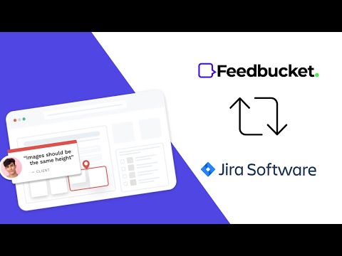 Video explaining how Feedbuckets visual feedback tool integrates with Jira