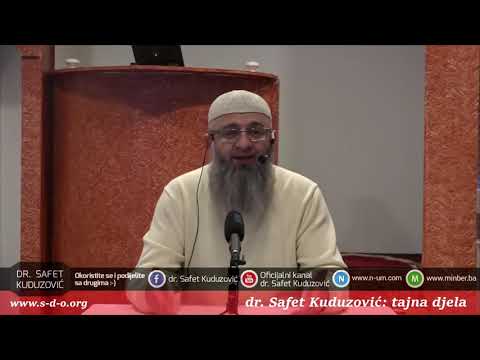 Iskrenost i skrivanje dobrih djela_dr. Safet Kuduzović