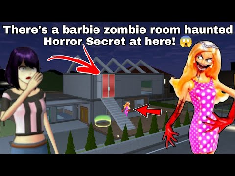 سر باربي مسكون There's a barbie zombie room haunted Horror Secret at here | SAKURA SCHOOL SIMULATOR