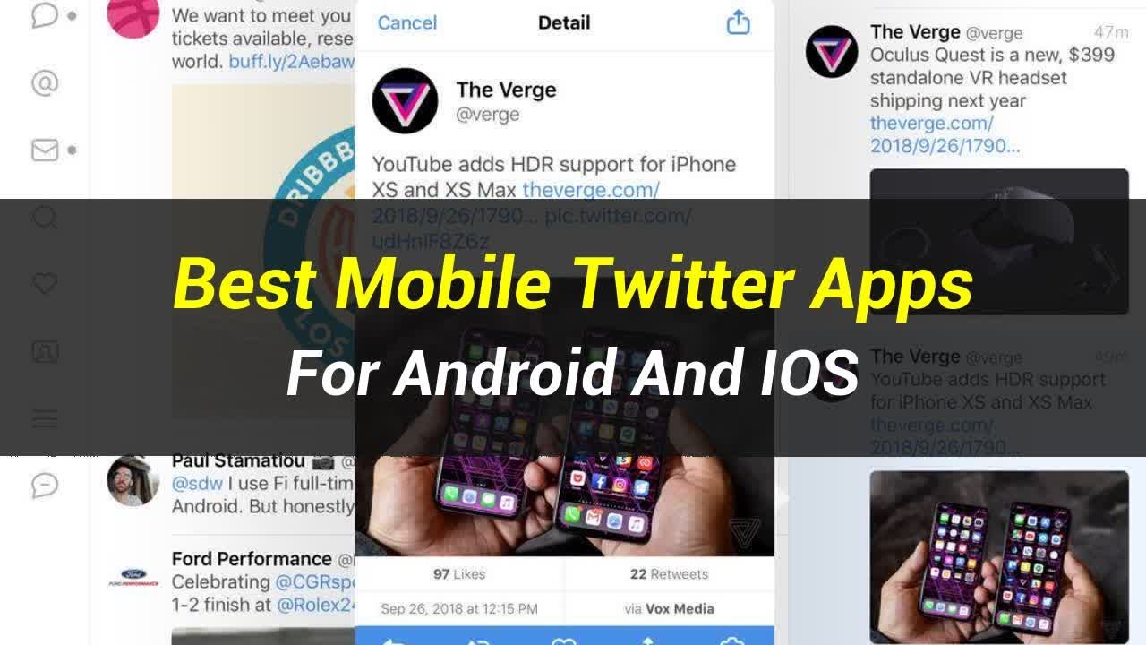 5 Best Mobile Twitter Apps | For Android And IOS