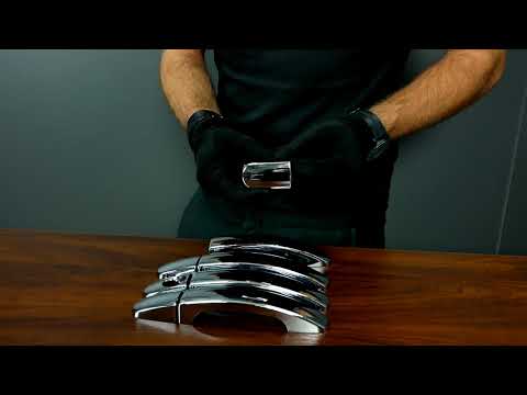 DOOR HANDLE COVERS (KEY) FORD KUGA II 2013-17 / NAKŁADKI NA KLAMKI FORD KUGA II 2013-17