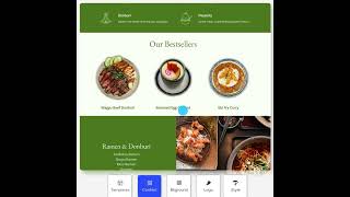 AI-powered website builder for stunning, professional designs.