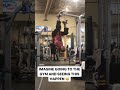 Imagine going to the gym and seeing this happen 😬