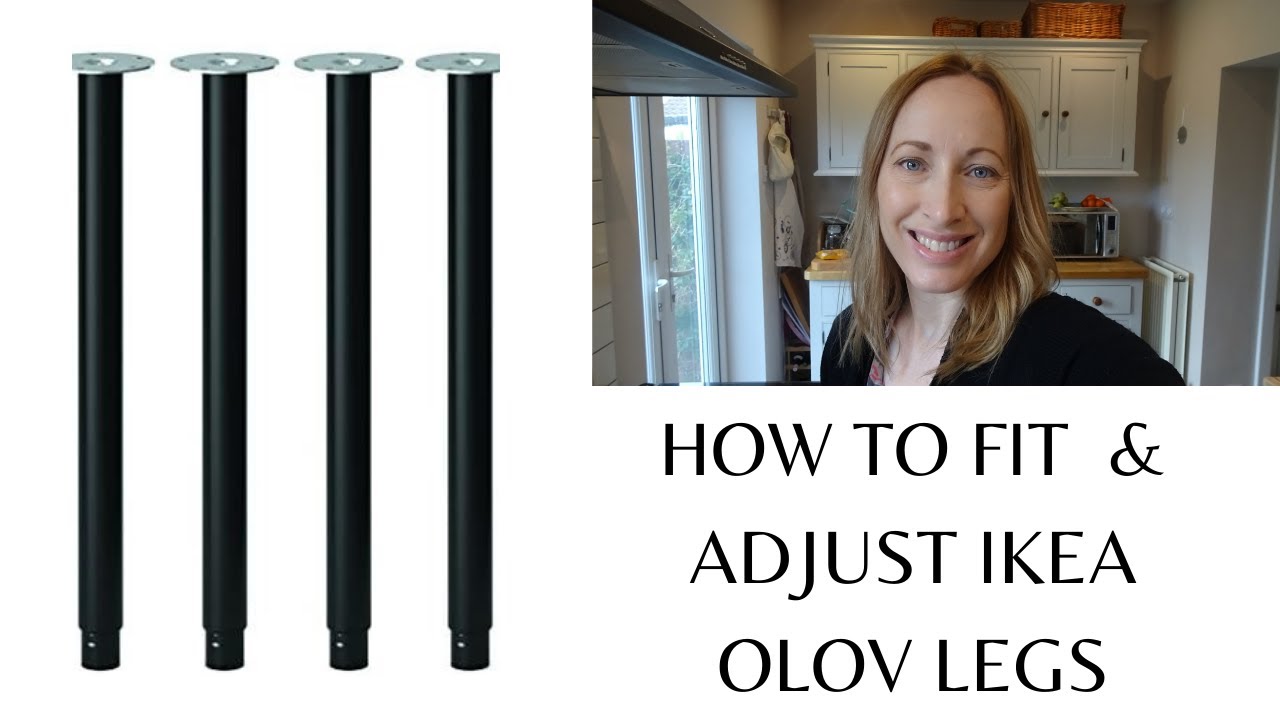 HOW TO FIT & ADJUST IKEA OLOV LEGS