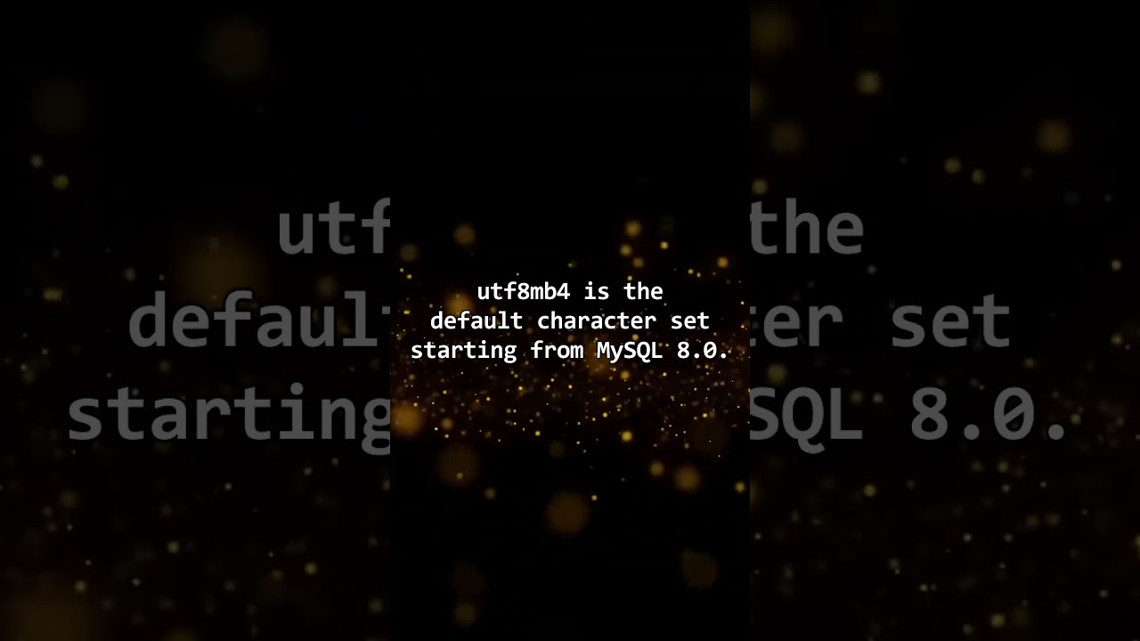 utf8mb3 vs utf8mb4 Explained