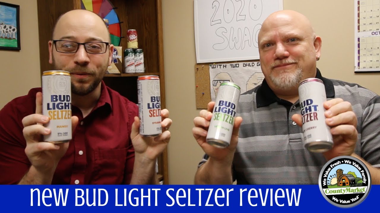 NEW Bud Light Seltzer Review | Mango Cherry Strawberry Lemon Lime Hard Seltzer Drink