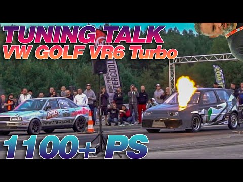 1100 PS Golf VR6 Turbo FWD MONSTER !!! 9,3 sec Tuningtalk mit Schmidtmotoring