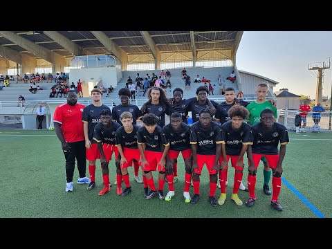 Match Championnat U18R1 Fleury 2 x 1 Châteauroux 1ère mi-temps 09/09/2023