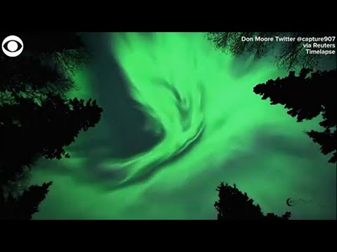 ASSISTIR: Luzes do norte capturadas em Anchorage, Alasca