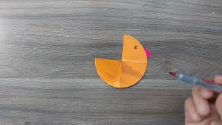 Bạn gà con đáng yêu - Diy