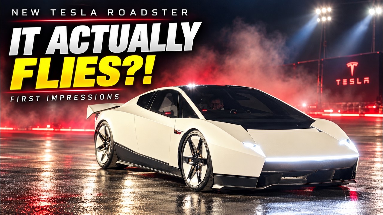 I Saw Tesla’s Flying Roadster In Person w/ Emmet Peppers