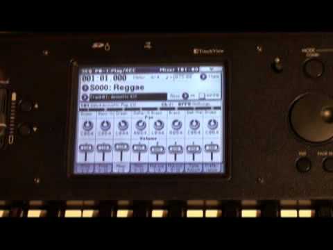 Korg M50 Template Songs - In The Studio with Korg