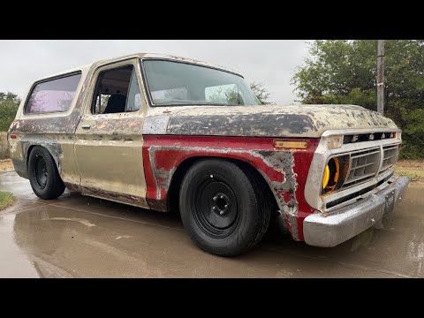 1978 Ford Bronco Crown Vic Swap, First "Legal" Drive & 160 Shakedown. Classic Truck Nationals or...
