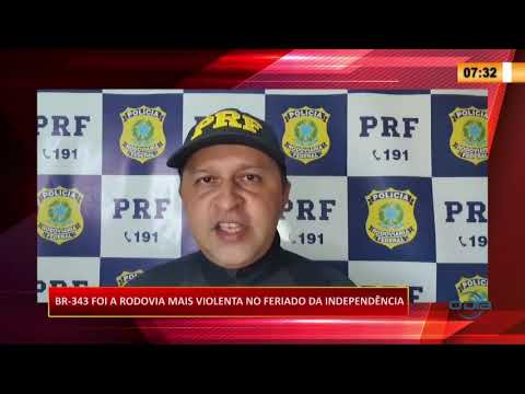 BR 343 foi a rodovia mais violenta da independeÌ‚ncia 09 09 20