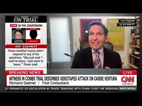 Richard Gabriel on CNN News Central - Sean "Diddy" Combs Trial