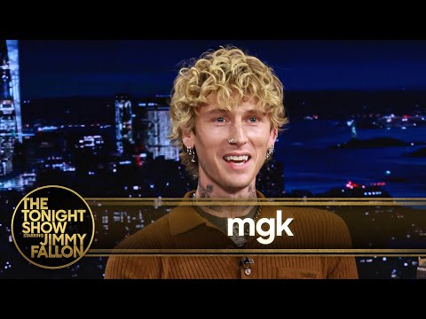 Thumbnail for mgk Shows Off His Jim Carrey Impression, Gives Jimmy Fangs and Talks lost americana (Extended) by Bob Dylan, Mgk, Talk Talk
