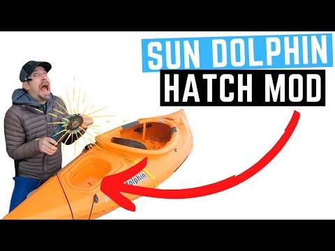 Sun Dolphin Kayak Modification- Increase Storage 5X!