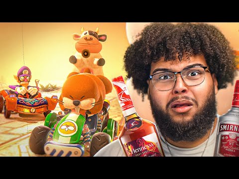 Drunk Mario Kart Worlds Was a HORRIBLE Idea