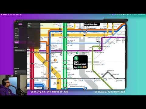 Best subway app for NYC - Underway. Live-coding and office hours 2025.10.28 thumbnail