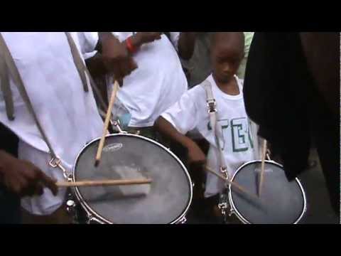 The Future of Music: TBC Brass Band featuring cousins Glen, Hassan and Jenard on snare