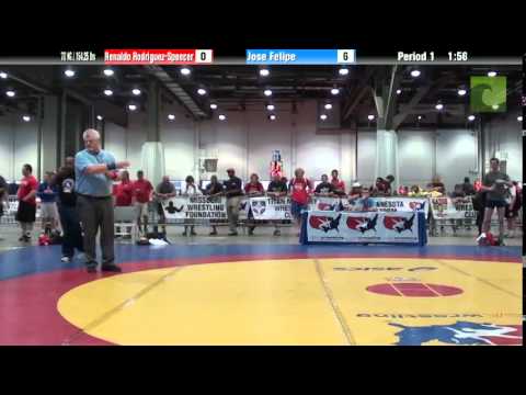 Men 70 KG / 154.25 lbs - Renaldo Rodriguez-Spencer vs. Jose Felipe