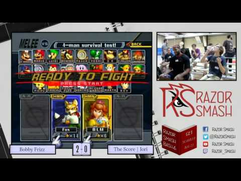 RSB4 Melee Winner's Finals: Bobby Frizz (Fox) vs The Score | Iori (Peach)