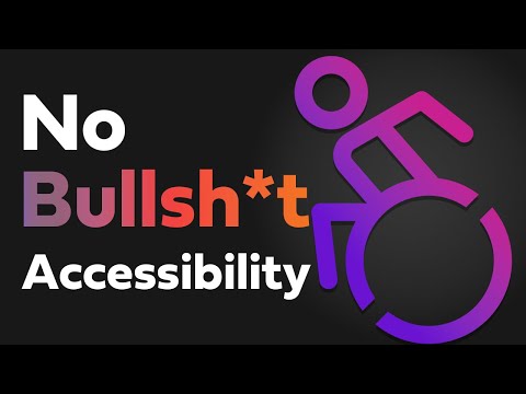 No Bullsh*t Guide to Website Accessibility
