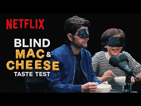 ASMR マック＆チーズ ブラインドテイスティング ft. アダム・スコット＆アストン・ポルト | Netflix『ウィスパーマン』 (ASMR Mac & Cheese Blind Taste Test ft. Adam Scott & Acston Porto | The Whisper Man | Netflix)