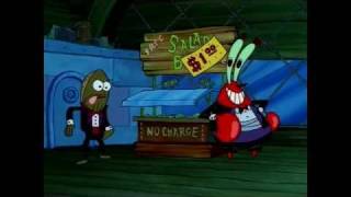 Squidward dances to dubstep and fails