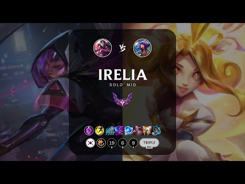 Irelia Mid vs Neeko - KR Master Patch 13.9