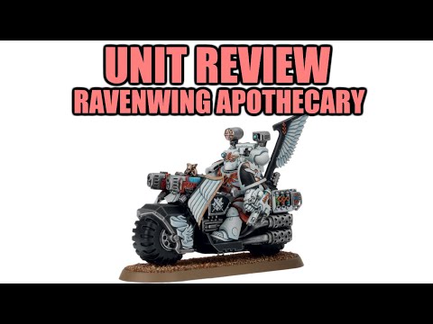 Is The Ravenwing Apothecary Overpowered?! │ Warhammer 40k 9th Edition Unit Review