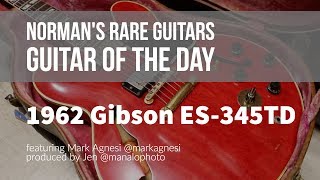 Video thumbnail for Norman's Rare Guitars - Guitar of the Day: 1962 Gibson ES-345TDC by Normans Rare Guitars