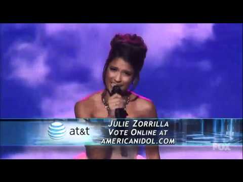 Julie Zorrilla - Breakaway - Top 12 Girls - American Idol 2011