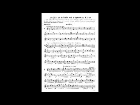 Rubank Intermediate Method for Clarinet L 4 #2 at 60 bpm