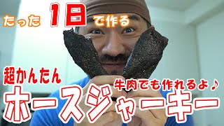 【超かんたん】ピチットシートで約1日で作るジャーキー（牛肉でも出来るよ♪）【ピチットシート】